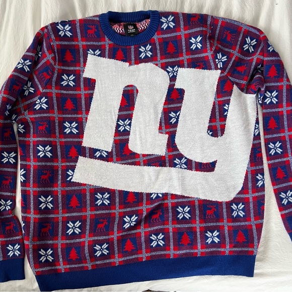 New York giants Christmas sweater
